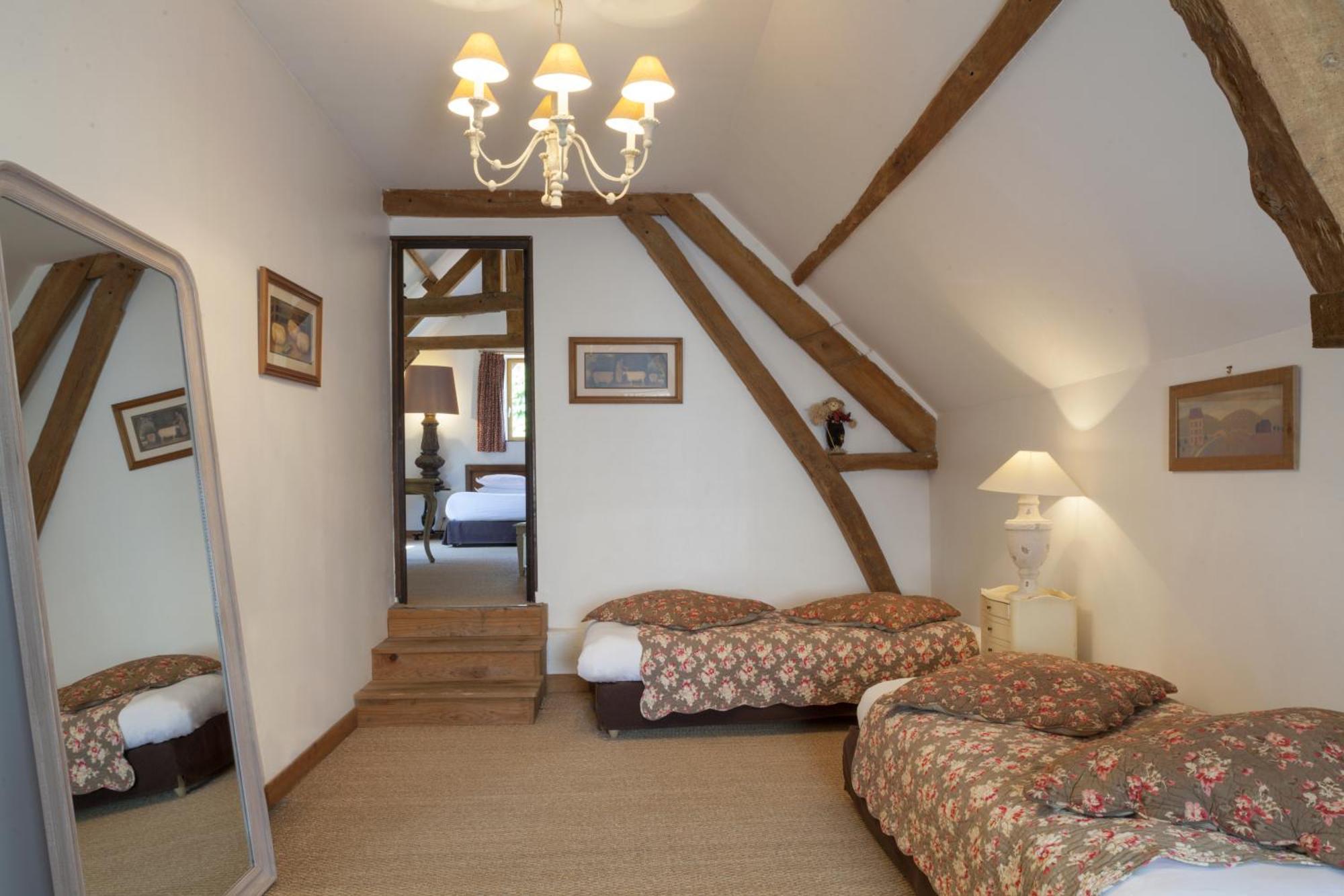 Logis La Ferme Du Vert Wierre-Effroy Oda fotoğraf
